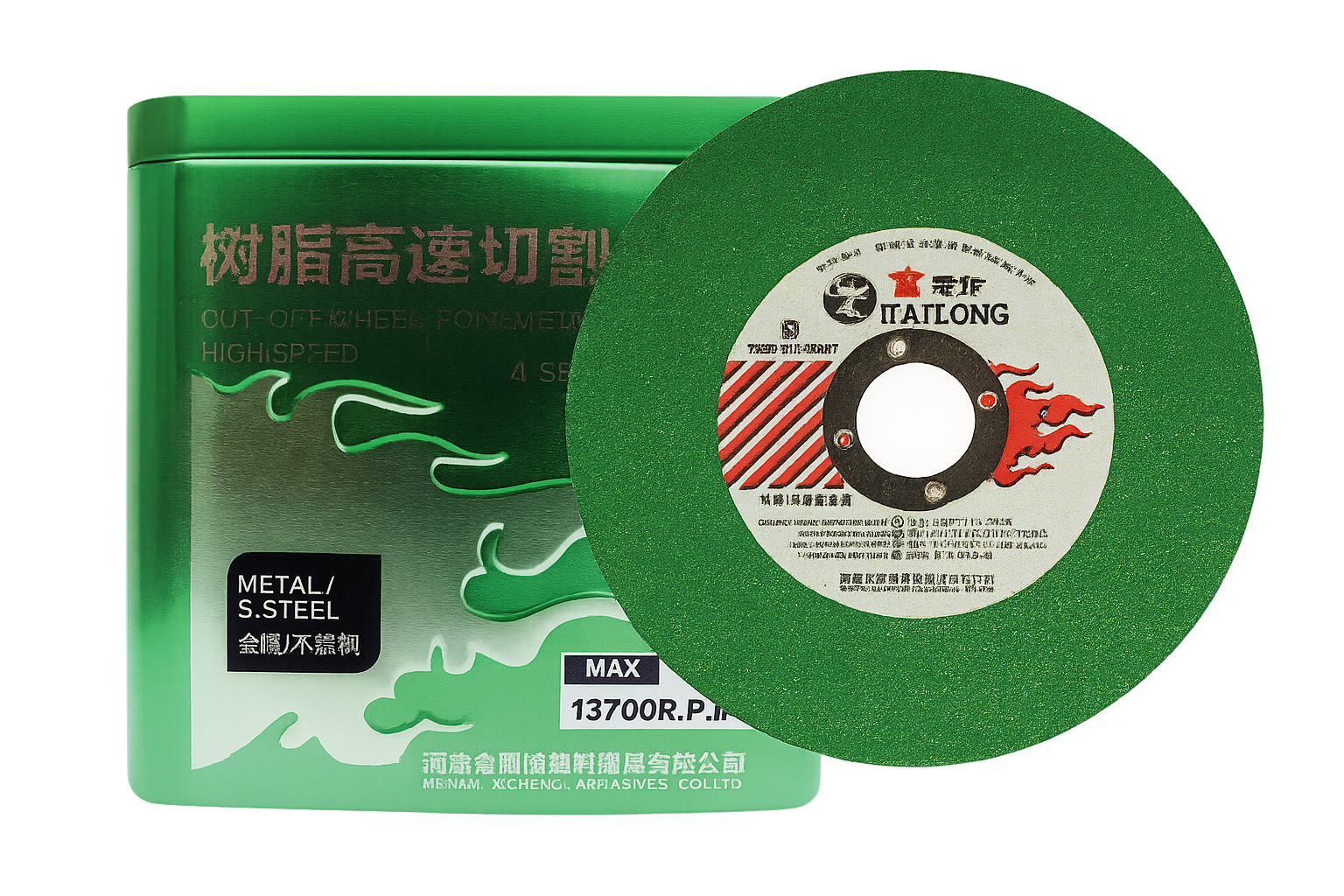 Tailong Green Thin-Cut Wheels • Single-Net